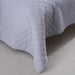 Essential 3-Piece Diamond Quilted Bedspread Set - Grey Pan Home
