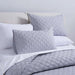 Essential 3-Piece Diamond Quilted Bedspread Set - Grey Pan Home