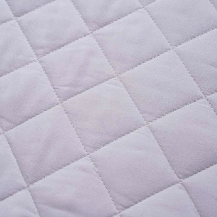 Essential 3-Piece Diamond Quilted Bedspread Set 220X240Cm - Beige
