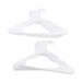 Essential 30-Piece Plastic Clothes Hanger 40.5X23 cm - White Pan Home