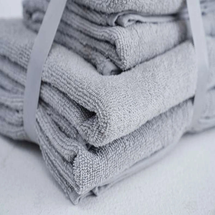 Essential 6 Pieces Towel Set - Grey