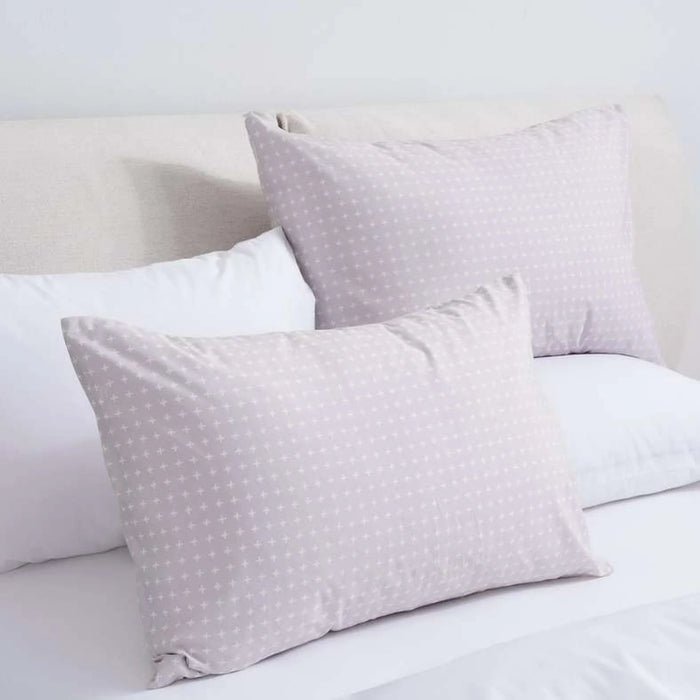 Essential Flex 2-Piece Pillow Case Set 50X75Cm - Beige