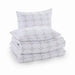 Essential Geo 3-Piece Comforter Set 240X260cm - Beige Pan Home