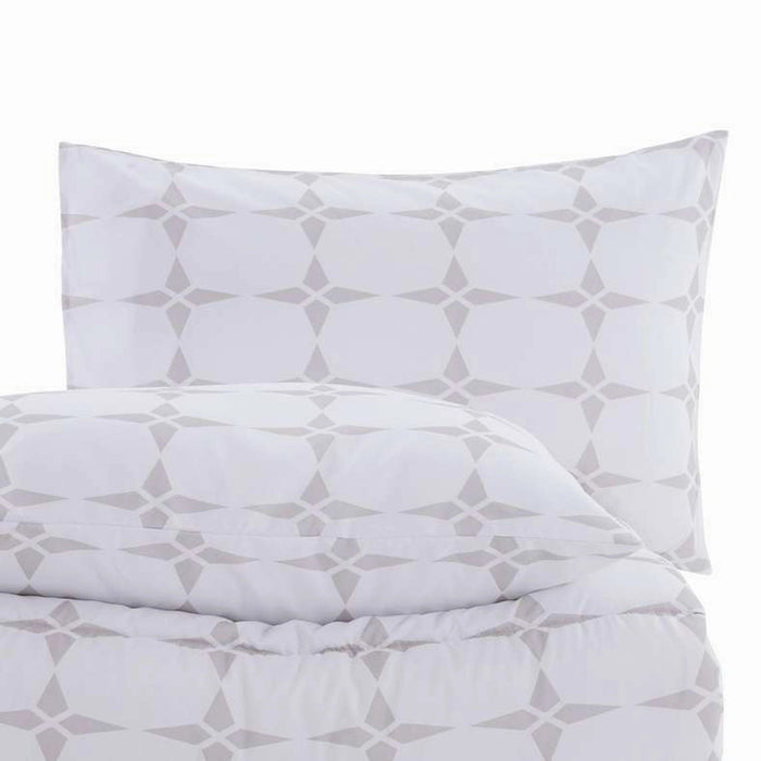 Essential Geo 3-Piece Comforter Set 240X260cm - Beige Pan Home