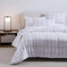 Essential Geo 3-Piece Comforter Set 240X260cm - Beige Pan Home