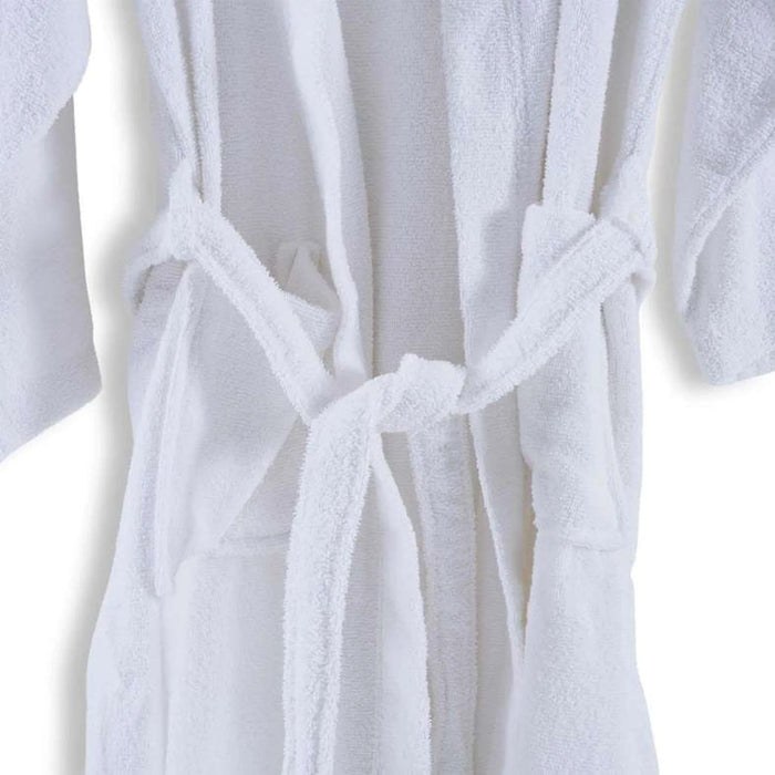 Essential Kimono Bathrobe M/L - White Pan Home