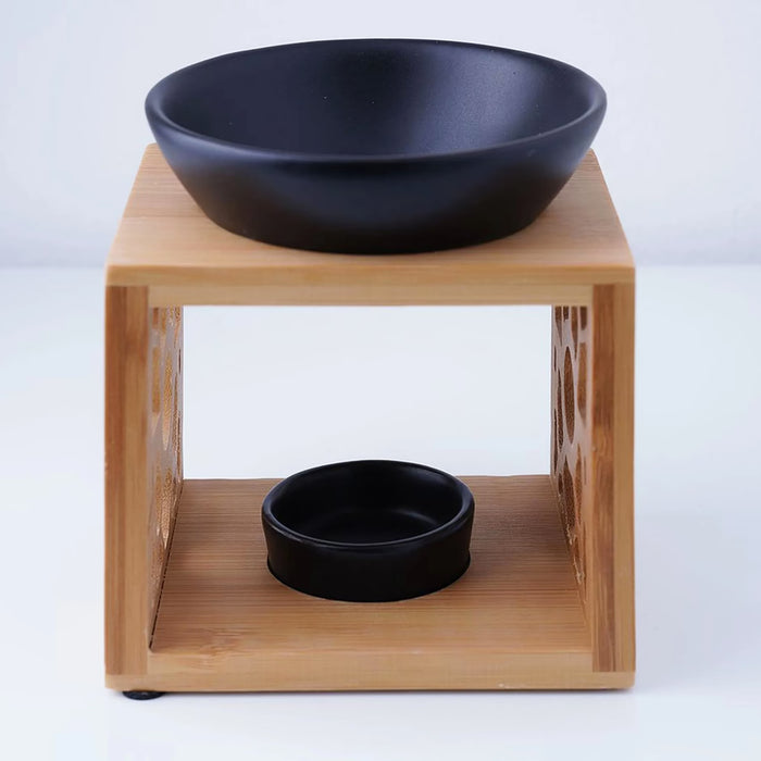 Essential Oil Burner Black 12X10X14Cm