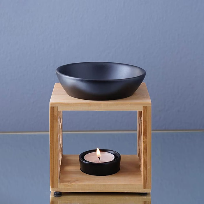 Essential Oil Burner Black 12X10X14Cm