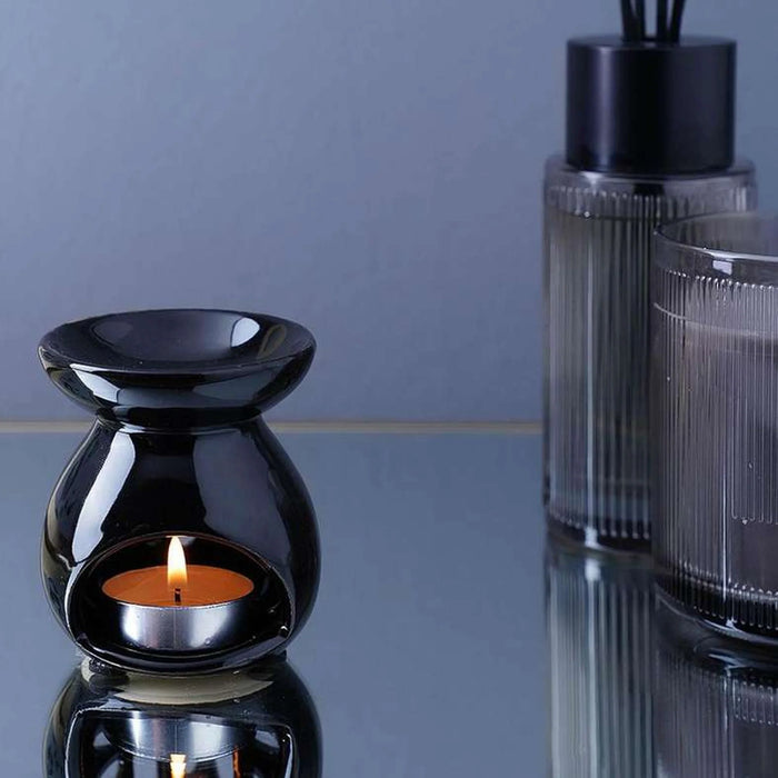 Essential Oil Burner Black D7X8Cm