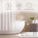 Essential Shower Liner - White Pan Home