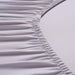 Essential Solid Fitted Sheet 120X200+33cm - Beige Pan Home
