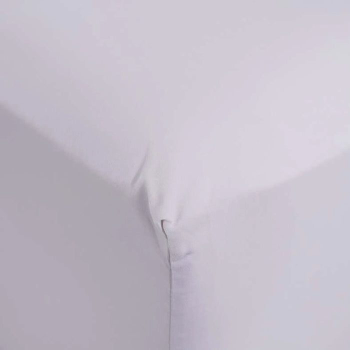 Essential Solid Fitted Sheet 160X200+33Cm - Beige Pan Home