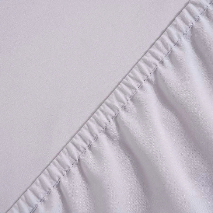 Essential Solid Fitted Sheet 160X200+33Cm - Beige Pan Home