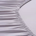 Essential Solid Fitted Sheet 160X200+33Cm - Beige Pan Home