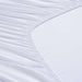 Essential Solid Fitted Sheet 160X200+33Cm - White Pan Home