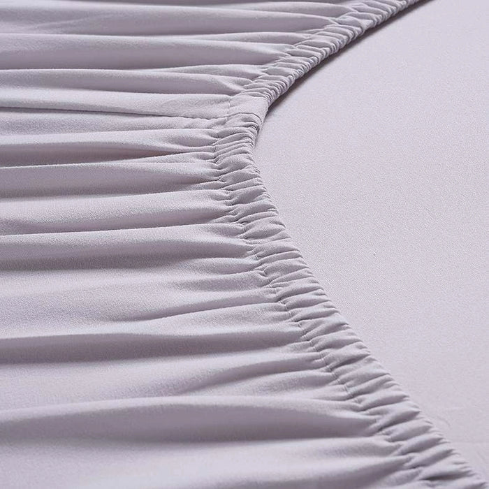 Essential Solid Fitted Sheet- Beige