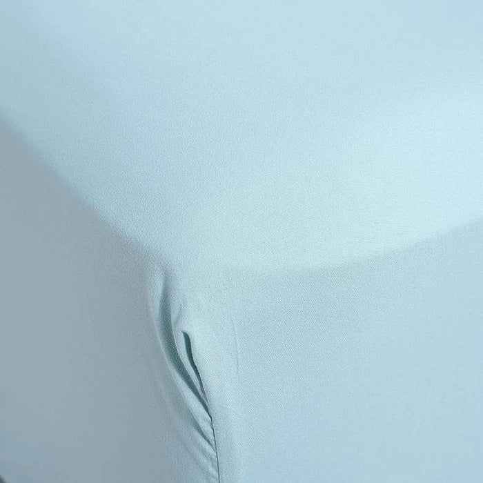 Essential Solid Fitted Sheet 200X200+33Cm - Blue
