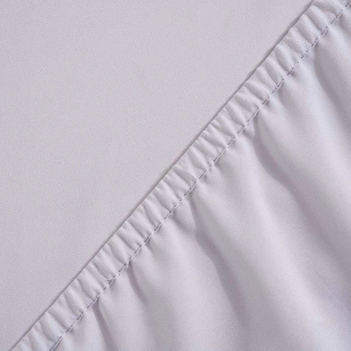 Essential Solid Fitted Sheet 90X200+25cm - Beige Pan Home