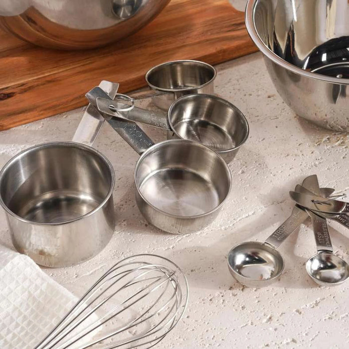 Essentials 12-Piece Baking Set -Chrome