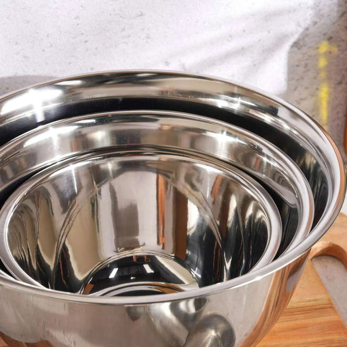 Essentials 12-Piece Baking Set -Chrome