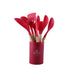 Essentials 13-Piece Kitchen Utensils Set - Red Pan Home