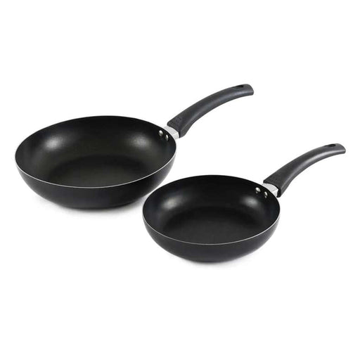 Essentials 2-Piece Fry Pan - Black Pan Home