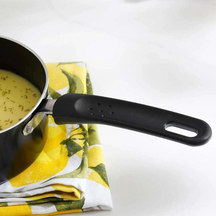 Essentials 2-Piece Sauce Pan - Black Pan Home