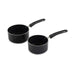 Essentials 2-Piece Sauce Pan - Black Pan Home