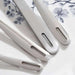 Essentials 24-Piece Cutlery Set With Stand -Chrome Pan Home
