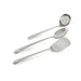 Essentials 3-Piece Kitchen Utensils Set - Chrome Pan Home