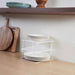 Essentials 3-Tier Plate Organizer 25X25X20Cm - White Pan Home