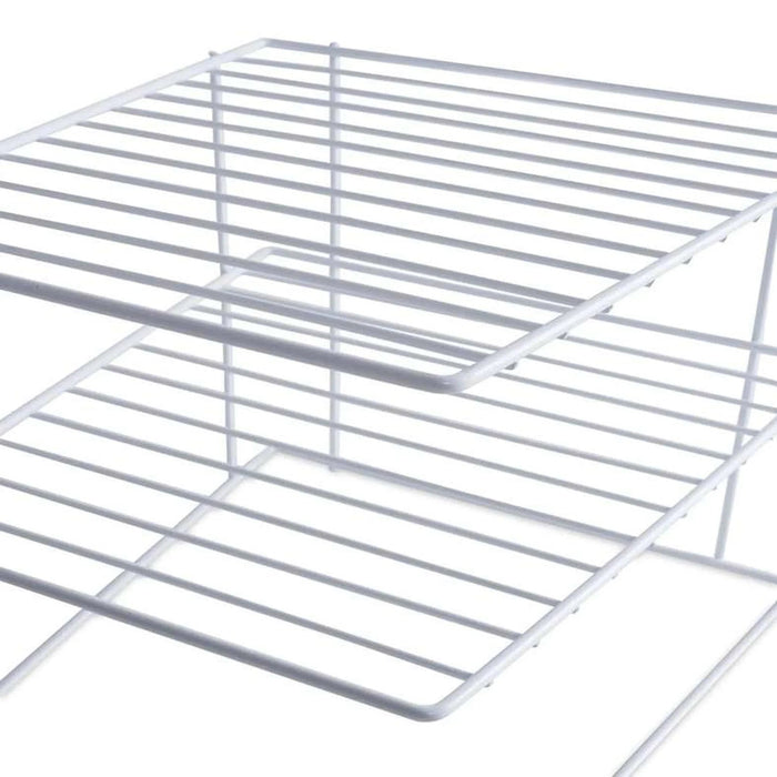 Essentials 3-Tier Plate Organizer 25X25X20Cm - White Pan Home