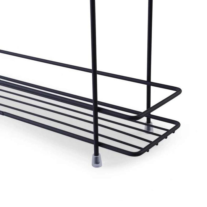 Essentials 3-Tier Spice Rack 33X8X28Cm - Black