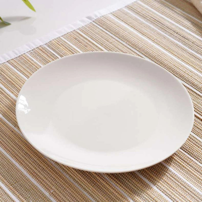 Essentials 4-Piece Porcelain Side Plate - White Pan Home