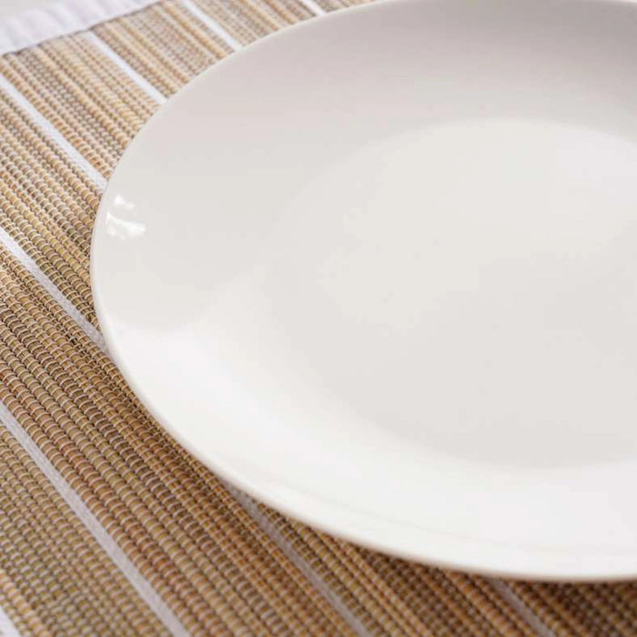 Essentials 4-Piece Porcelain Side Plate - White Pan Home