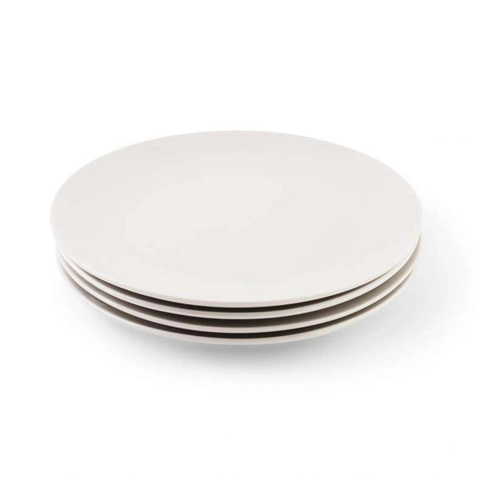Essentials 4-Piece Porcelain Side Plate - White Pan Home