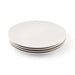 Essentials 4-Piece Porcelain Side Plate - White Pan Home