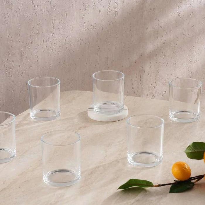 Essentials 6-Piece Dof Glass Set 300Ml -Clear