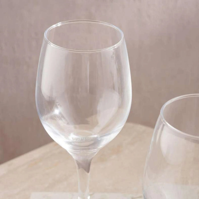 Essentials 6-Piece Stemware Glass Set 320Ml -Clear