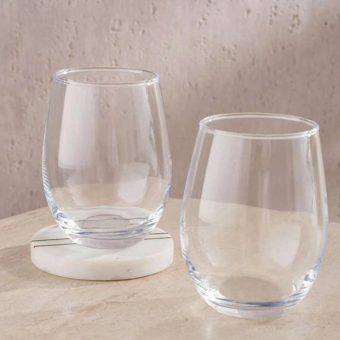 Essentials 6-Piece Tumbler Glass Set 530Ml -Clear