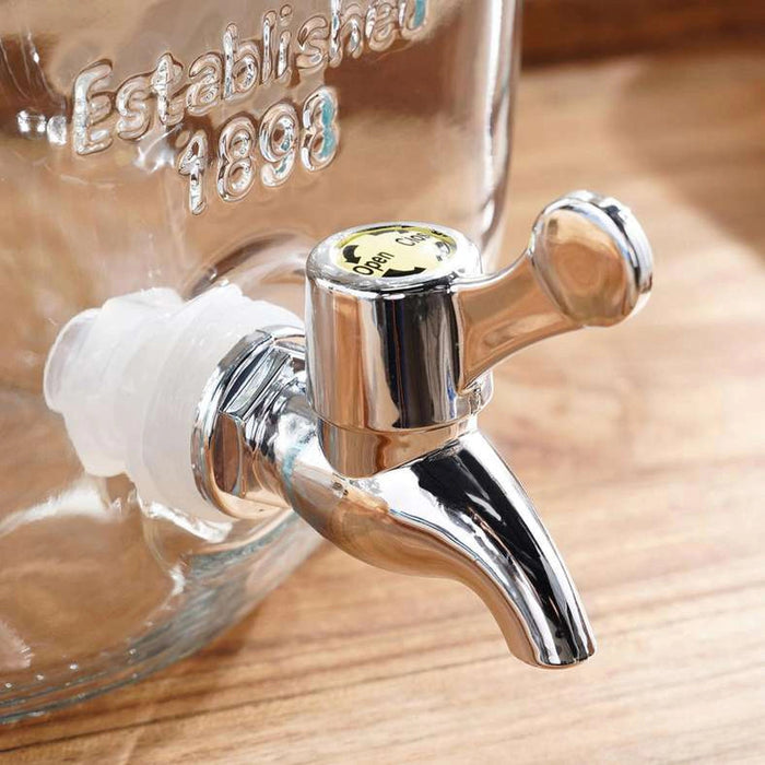 Essentials Drink Dispenser 4L - Clear Pan Home