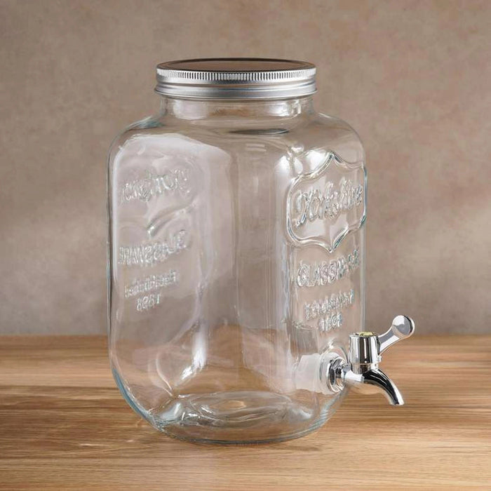 Essentials Drink Dispenser 4L - Clear Pan Home