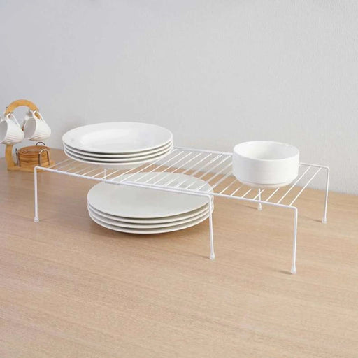 Essentials Extendable Shelf Organizer 38X36X13Cm - White Pan Home