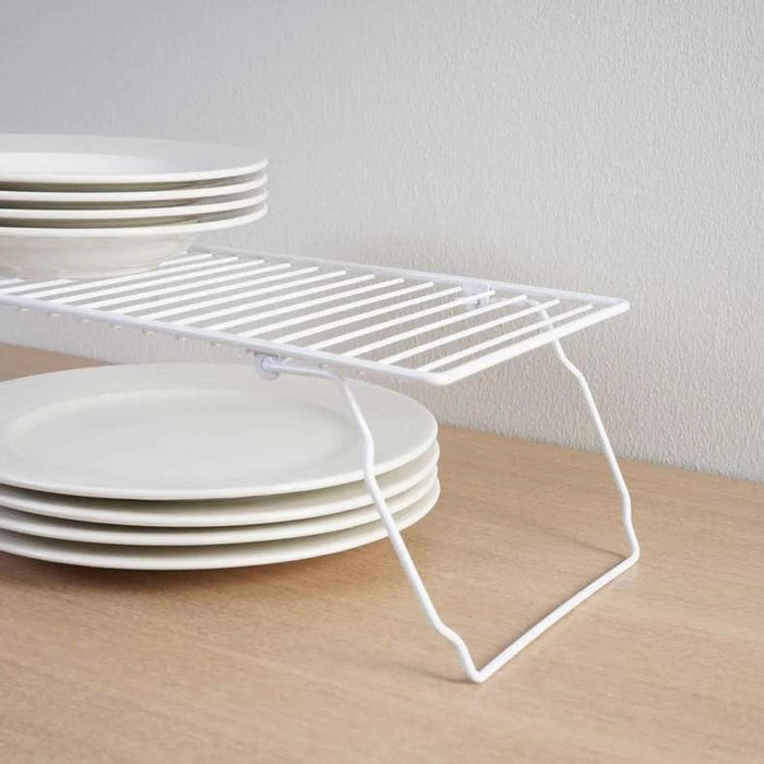 Essentials Foldable Shelf Organizer 47X21X14Cm - White Pan Home