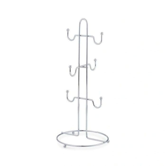 Essentials Mug Tree Dia15X34Cm - Chrome