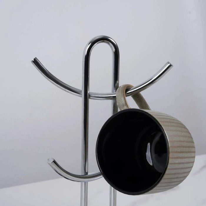 Essentials Mug Tree Dia17X33Cm - Chrome