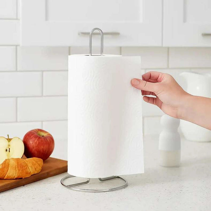 Essentials Paper Towel Holder - Chrome Pan Home