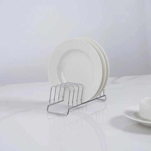 Essentials Plate Rack 9X9X28Cm -Chrome Pan Home