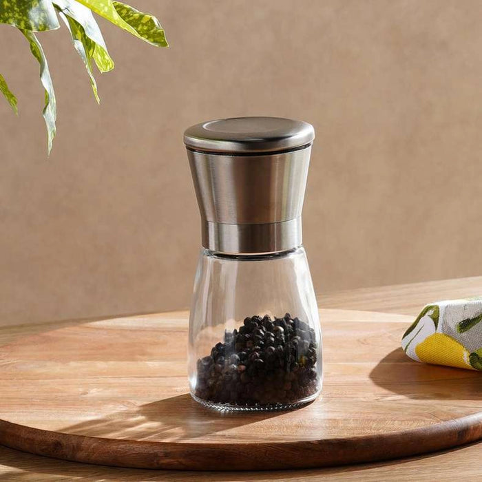 Essentials Salt & Pepper Mill 150Ml - Clear