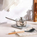 Essentials Sauce Pan With Lid Dia16Cm -Chrome Pan Home